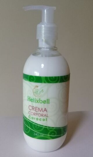 crema corporal con baba caracol